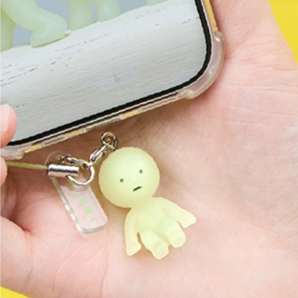 Glow-in-the-Dark Keychain Charm